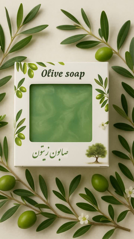 صابون زیتون جوانساز ونرم کنندہ صورت
