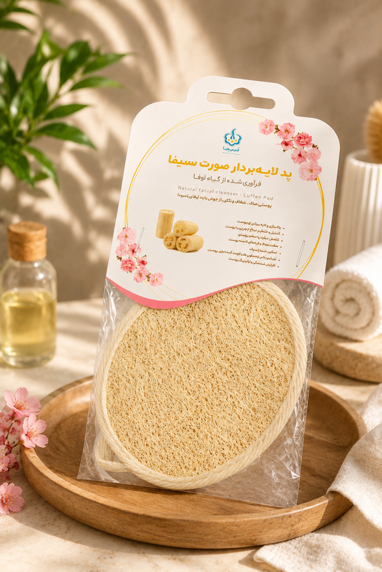 لیف لوفا بیضی برای صورت وکودکان کاملا طبیعی