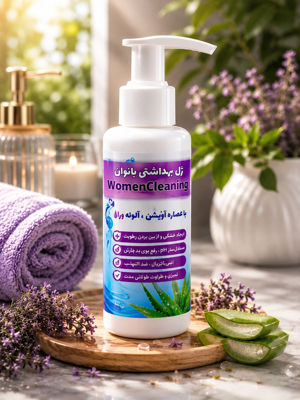 ژل بهداشتی بانوان و آقایان کاملاً طبیعی