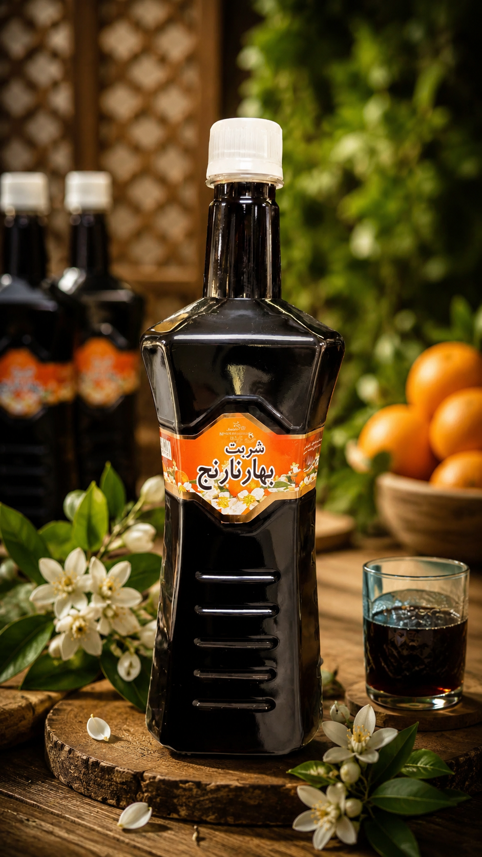 شربت بهار نارنج تهیه شده باشکرنیشکر