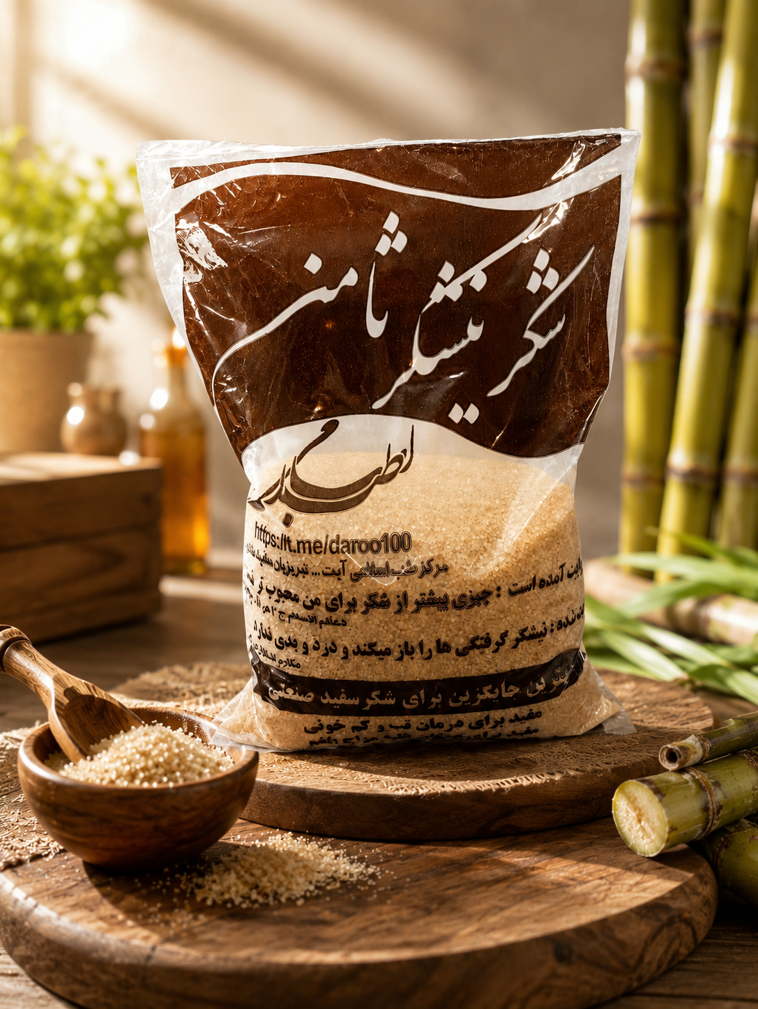 شکر نیشکر اصلی مورد تایید آیت الله تبریزیان