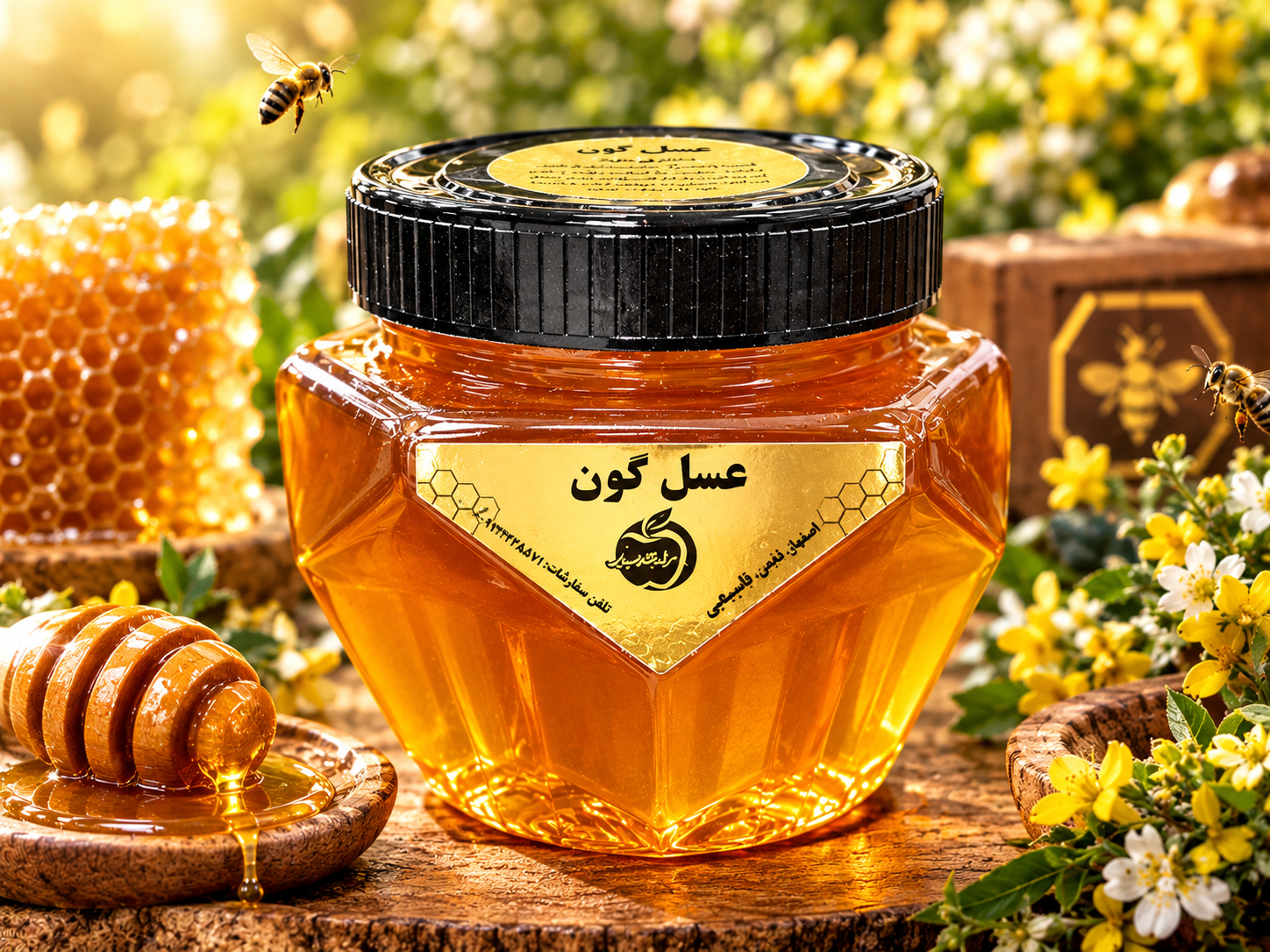 عسل گون (دارای ضمانت نامه مرجوعی وعودت مبلغ)