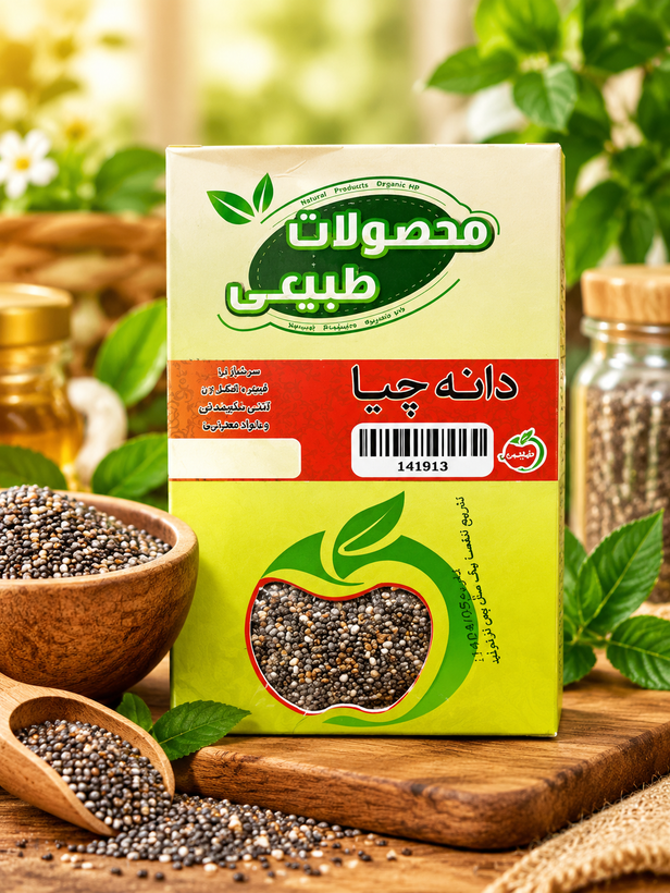 دانه چیا ( کاهش وزن.کنترل قند وفشار)